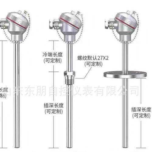 热电阻 热电偶 铠装 TP100/TP1000 温度变送器温度-200到1500度