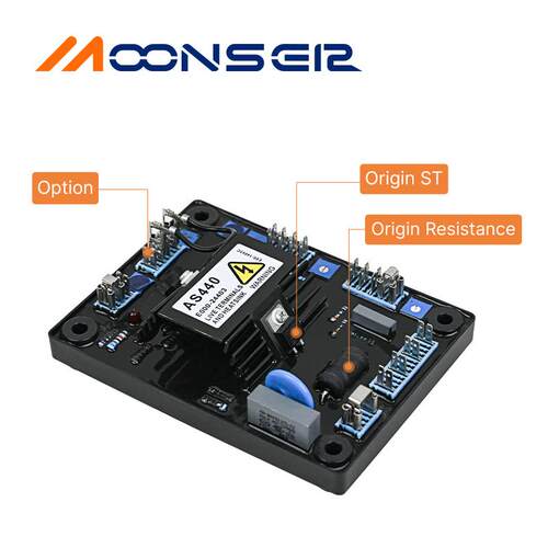 AVR AS440柴油机发电机配件调压板无刷发电机电压调节器稳压器