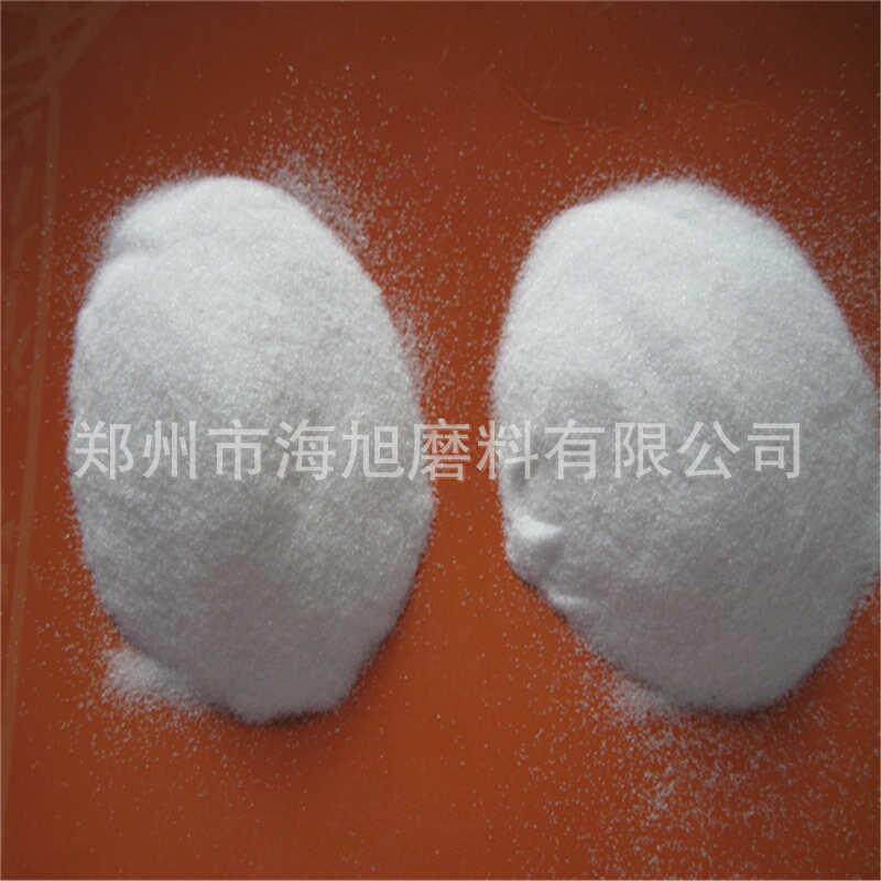 喷砂磨料白刚玉砂电子元件精细研磨用白刚玉粉
