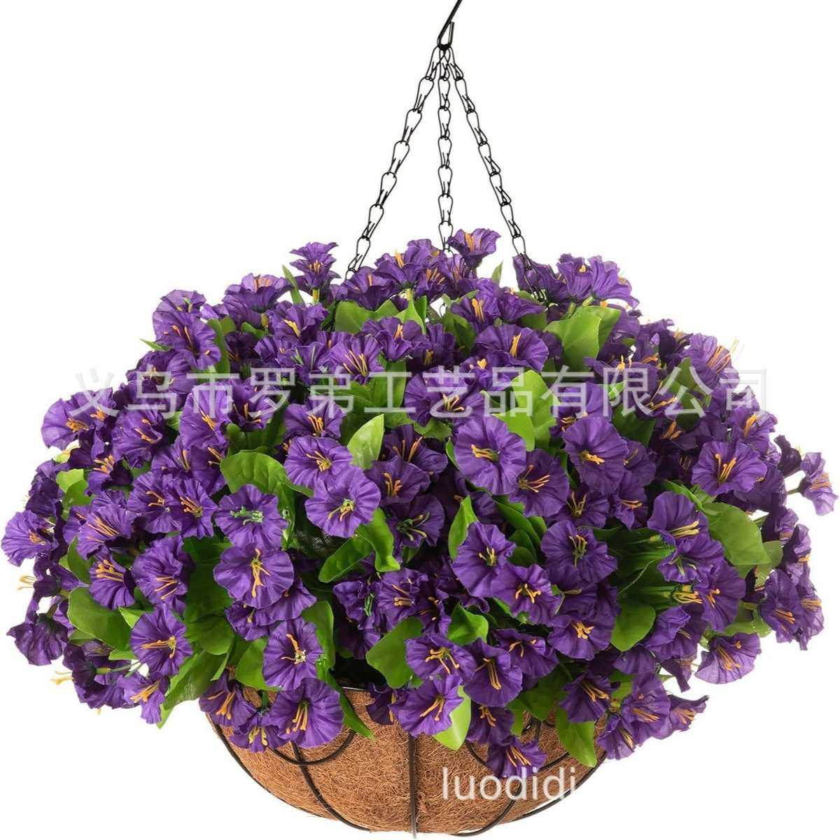 新品春季园艺铁架椰棕花篮吊篮花盆椰衣挂篮吊兰吊盆