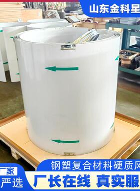 矿用FTGSS700800钢塑复合材料硬质风筒矿山除尘设备