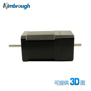 轴径5.0mm 机身长59mm 两相42双轴闭环步进电机 力矩0.4Nm