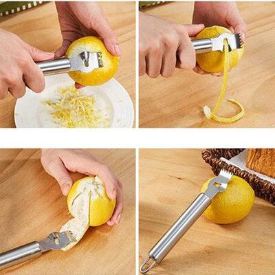 Lemon Zester Grater Orange Peeling Tool Fruit Peelers