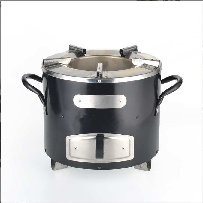 不锈钢家用柴火炉出口非洲一体式多用燃料炉烤炉做饭炉具现货批发