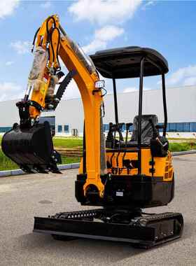 海拓工厂80g1420k小型果园挖机 室出口美国EP1A认证农用挖机 内破