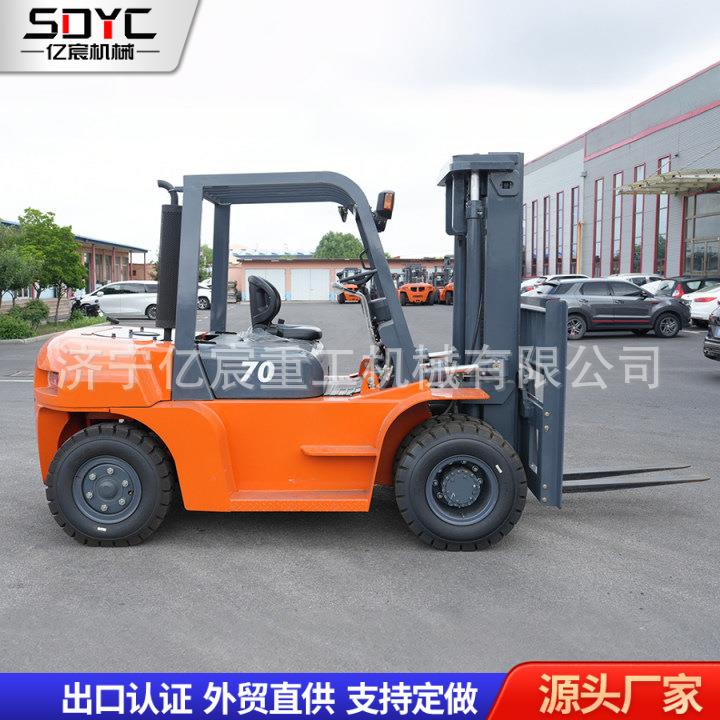 柴油叉车3吨5吨仓储物流搬运车多功能堆卸升高车四驱平衡重内燃车