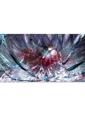 楪祈鼠标垫罪恶王冠超大号桌垫禁欲系动漫周边Guilty Crown电脑垫