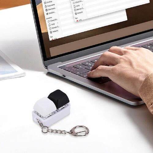 Keyboard Fidget Toy Keyboard Fidget Keychain 2 Keys Key