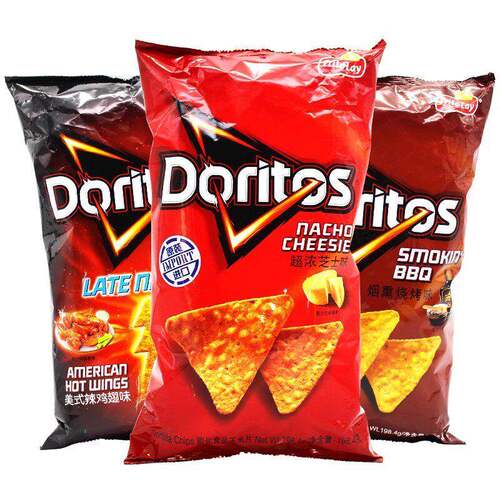 特价！台湾Doritos多力多滋超浓芝士玉米片175g 恩美斯厚切土豆片
