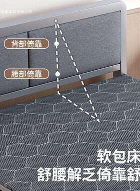 折人叠床单人床家用成公人简易午睡出租屋板FHC床铁床办午休室双