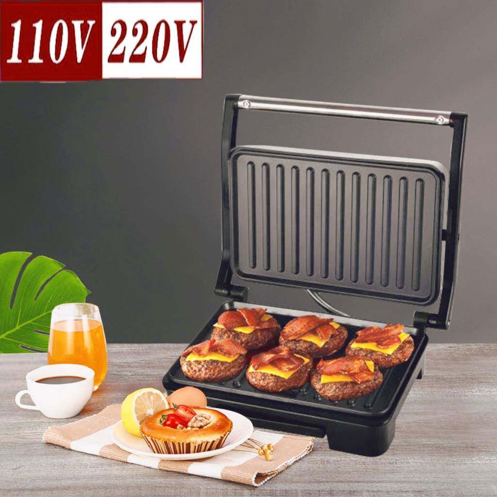 110V220V牛排机面包早餐轻食机台湾美国加拿大 Steak machine包邮