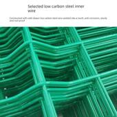 桃型柱护栏铁丝网机场别墅厂区仓库防护网围栏围墙护栏栅栏隔离网