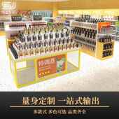 新零款 精品便利店361水果中岛精品货架商 食同货架展示赵一架鸣款