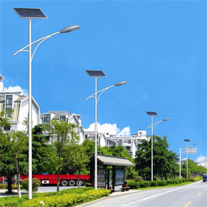 海螺臂A字臂太阳能路灯户外小区道路照明LED太阳能路灯厂家直供