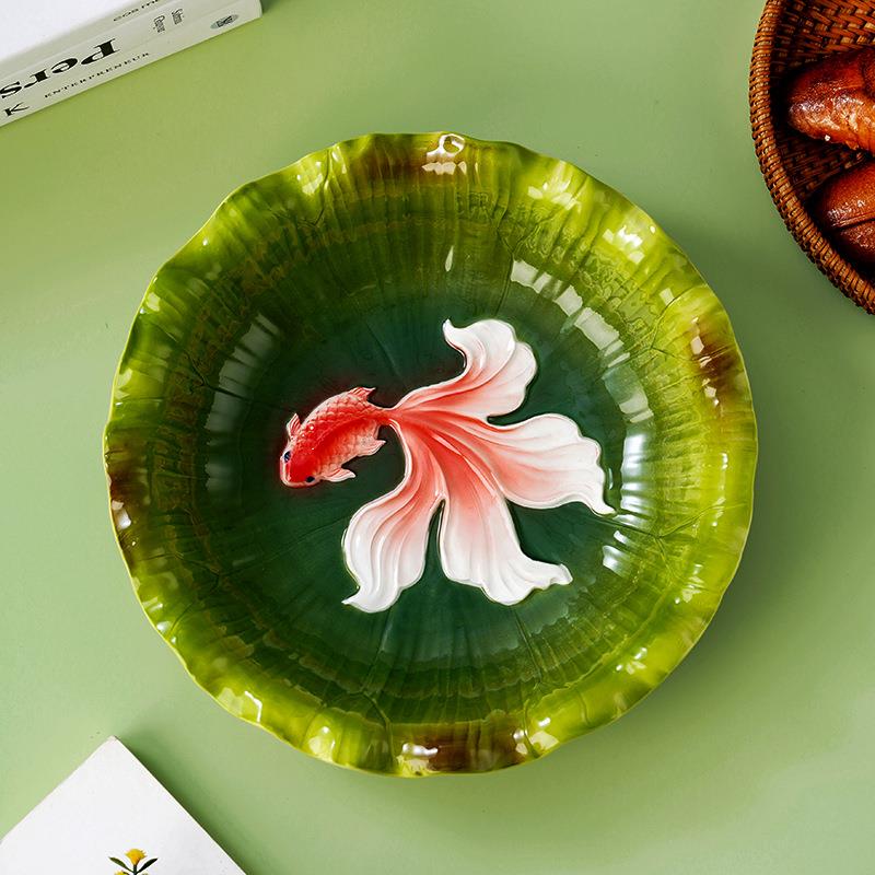 高档珐彩中式陶瓷花瓶客厅高档纸巾酒盒玄关干柜花装饰琅花盆摆件