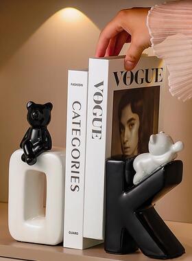 酒柜摆件客厅2026新款现代简约OK书挡轻奢高档客厅酒柜电视柜餐边