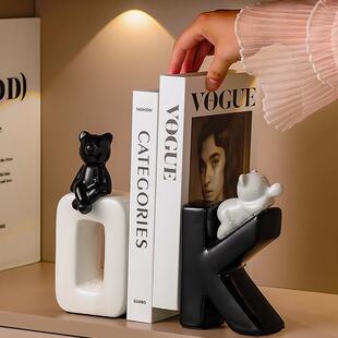 酒柜摆件客厅2026新款现代简约OK书挡轻奢高档客厅酒柜电视柜餐边