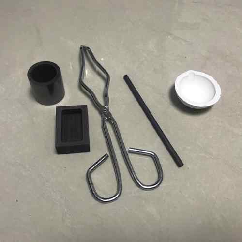 熔金套装 简单冶炼工具 手工打金银熔化套装坩埚贵金属模具石墨