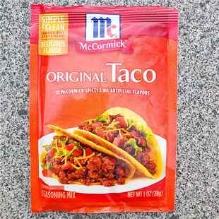 美国玉米卷饼调味料肉馅料调料粉McCormick TACO SEASONING MIX
