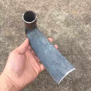 户外手工小锄头锻打锰钢栽菜挖子除草园艺花锄家用小巧种菜挖土镐