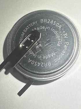 适用松下BR2450A/VCN胎压西门子工控PLC人机界面触摸屏医疗设备3V电池660016