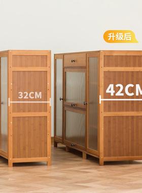 餐边柜收厨房柜储物柜置物柜用备餐纳柜多功能客子厅2023WZZC家茶