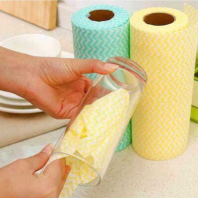 Kitchen Cleaning Dish Cloth Lazy Dish Cloth Cleaning Cloth O