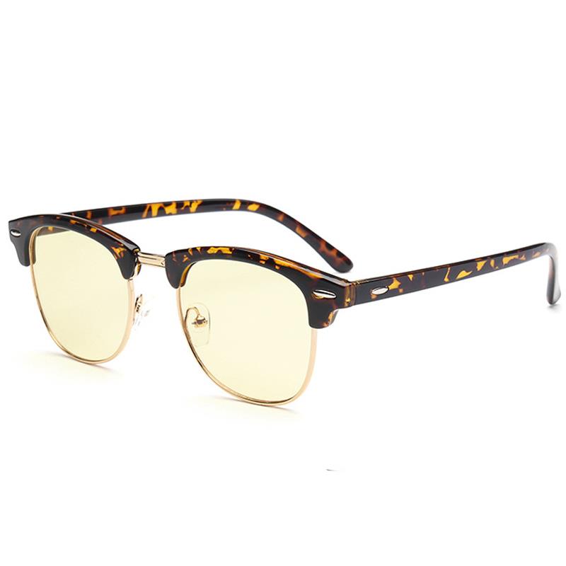 高档防蓝光辐射眼防镜黄色镜平光电脑护镜玩片游戏目上网专用保护