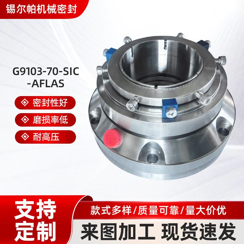 机械密封G910-70-SIC-AFLAS压凝结水泵机械密封耐腐蚀耐磨损