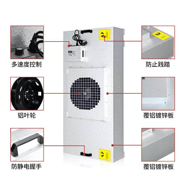 现货速发工业空气净化器ffu高效过滤器风机过滤单元无尘