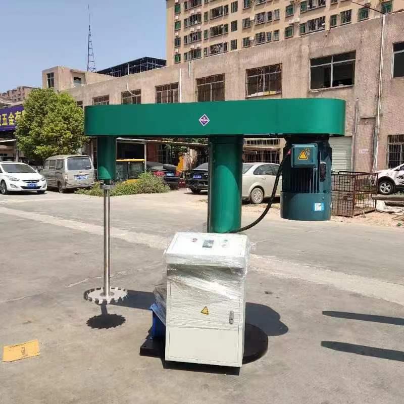 供应5.5KW液压升降分散机油漆涂料变频调速搅拌机铁氟龙分散机