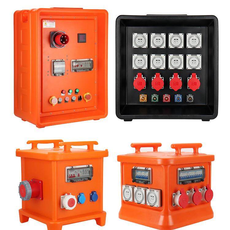 展会插座箱舞台灯光配电箱航空直通箱可移动配电箱舞台演出设备箱