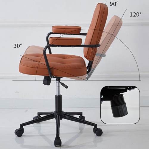 办公椅升家用降习电脑椅可升降椅子阿勒学夫耶椅坐不累舒双扣眼椅