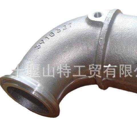 发动机配件进气管6CT进气过渡管3918327