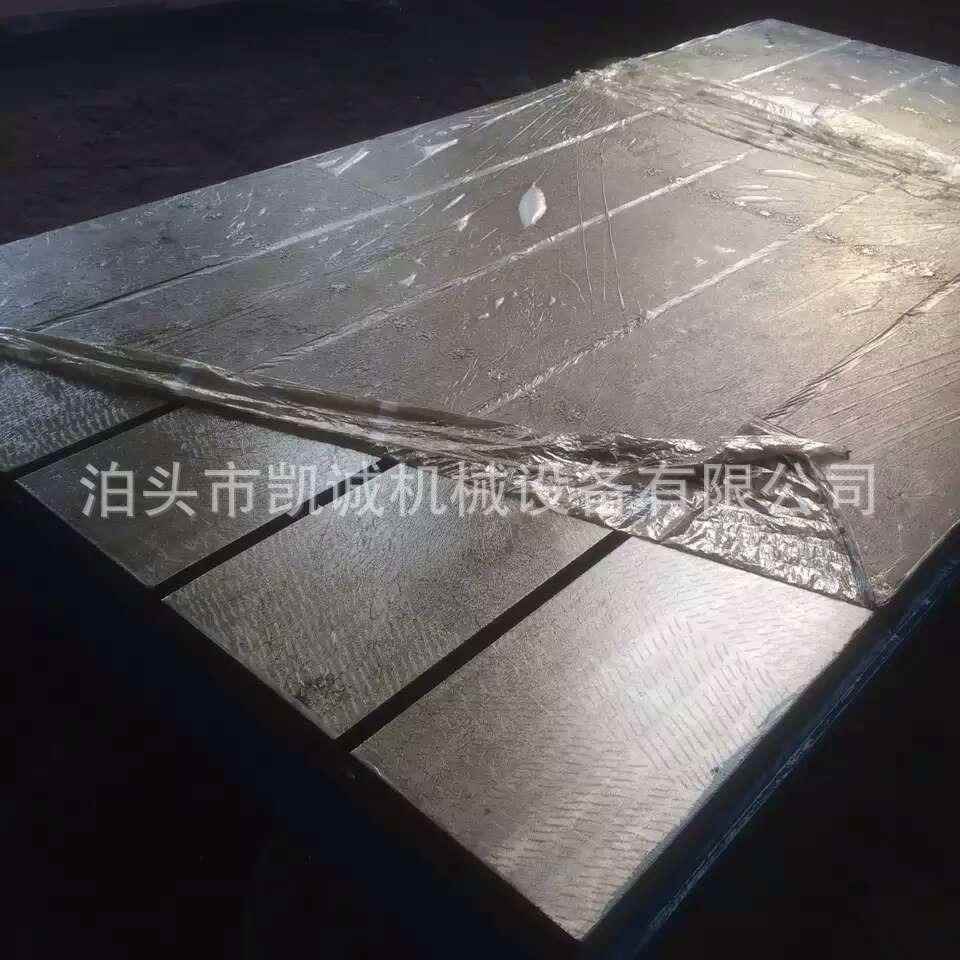 铸铁t型槽平台4条t型槽三遍刮研平板机床工作台数控大机床铸造件