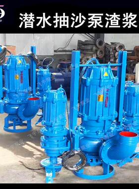 潜水抽沙泵 ZJQ-100RV潜水耐磨吸沙泵清淤挖泥渣浆泵泥浆泵采砂泵
