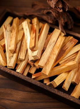 秘鲁圣木原木条天然香薰气场空间磁场冥想灵修香氛palo santo