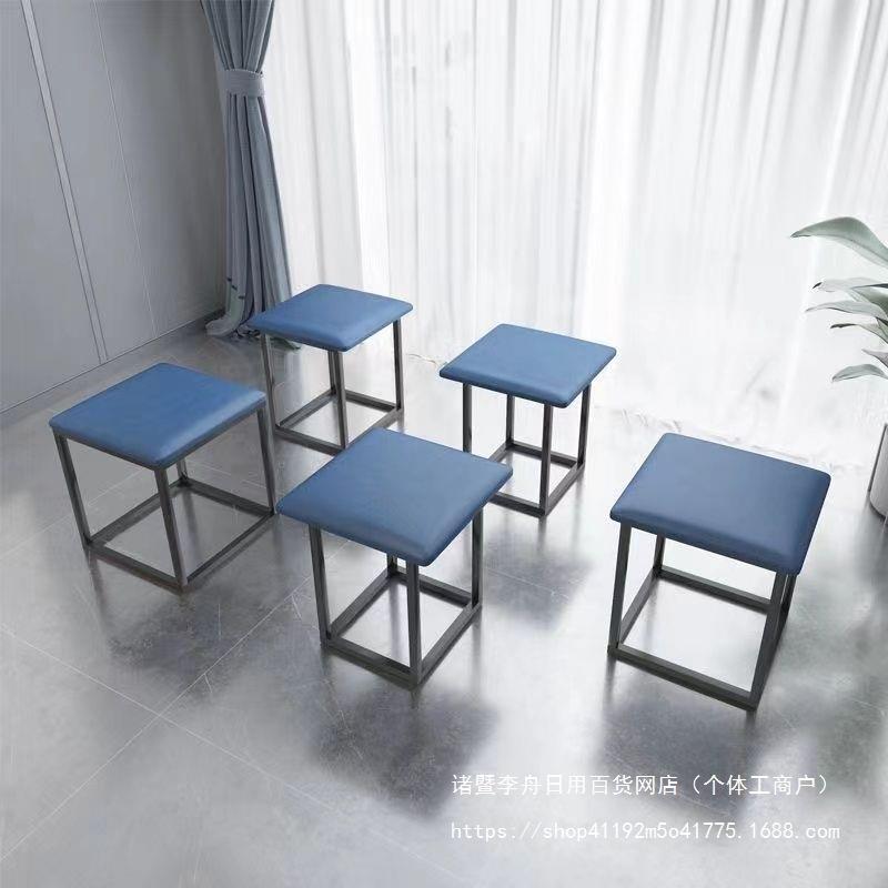 魔方组合子家用方发小沙矮凳凳786万向轮客厅茶几坐凳折叠可叠放