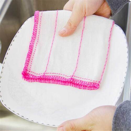 A20 Home Cotton-Padded Dishcloth, Oil-Repellent Cotton Clean