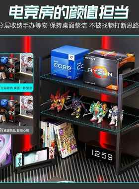 电竞桌双人台式习电脑桌现代简易桌椅组家用室学生写字桌DNZ02630