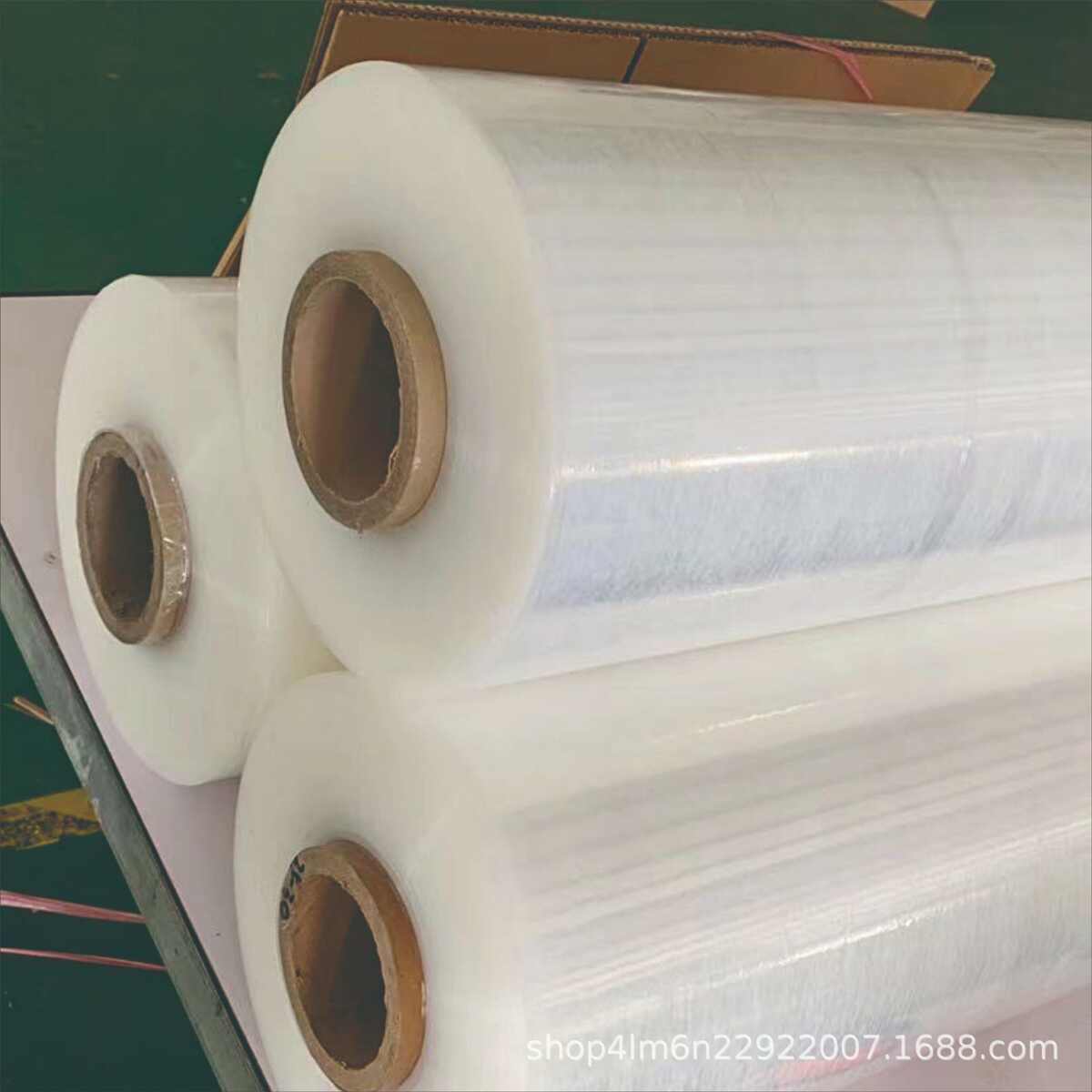 厂家直销拉伸膜缠绕膜厂家 打包膜 pe塑料薄膜 自粘保护膜工业保