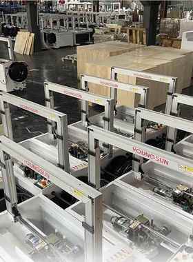 可制MH-自11AB全动打包机P定P带纸箱打包机流水805线搭配纸箱0捆