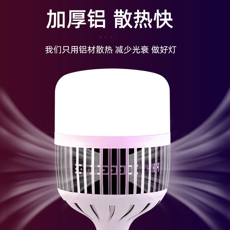 led灯泡大功率家用超亮球泡厂房车间仓库工业照明e27螺口节能灯泡