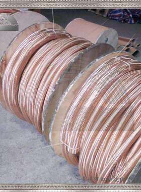 锡磷青铜波纹管紫铜波纹管全铜波纹软管编织网套DN10-DN50