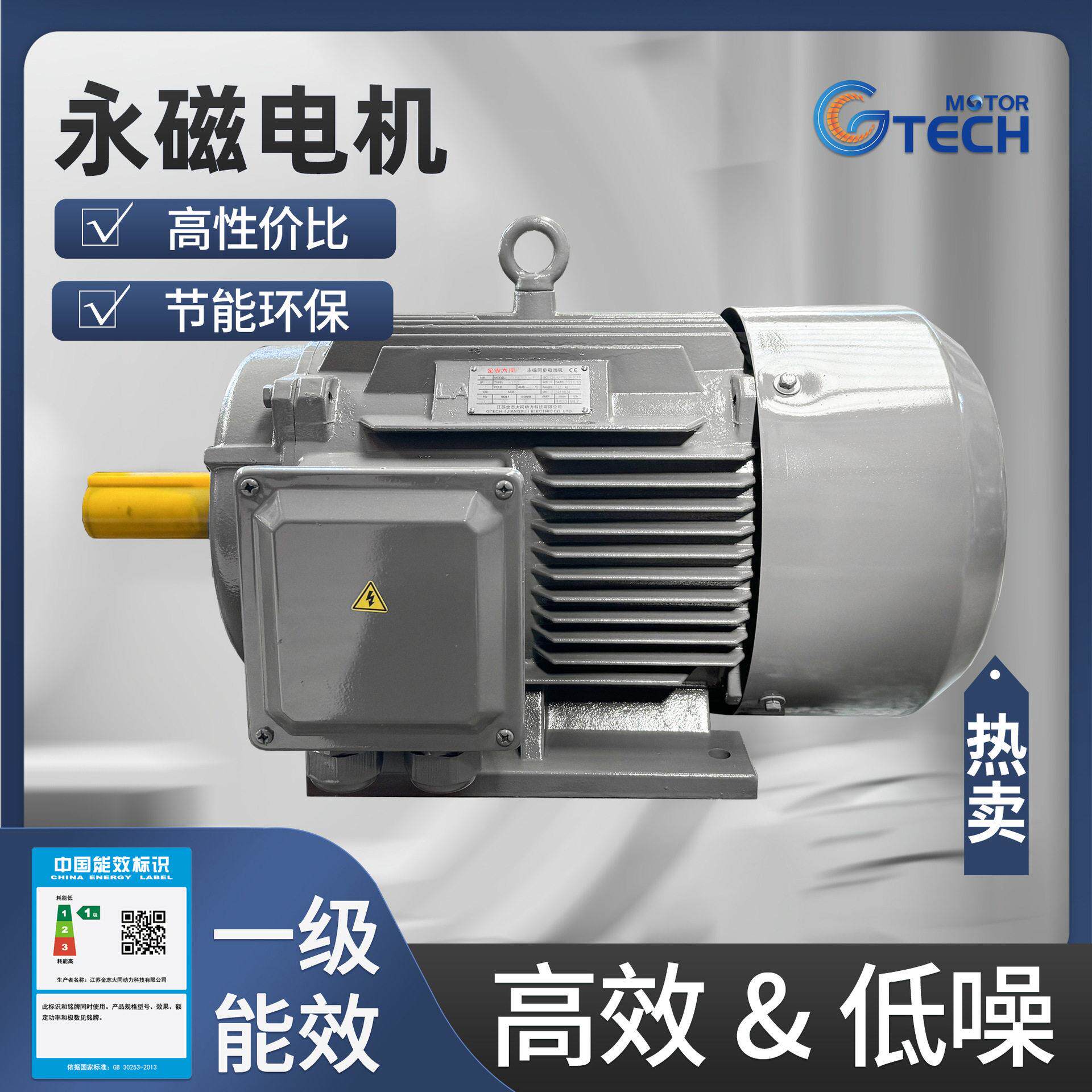 Gtech变频驱动三相永磁同步电机（标准系列)