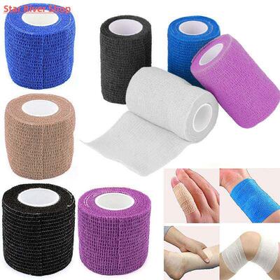 Colorful Sport Self Adhesive Elastic Bandage Wrap Tape 4.5m