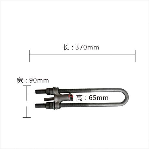 UT型线夹NUT-1-2-3-4 可调试永固UT电杆拉线金具固定导线