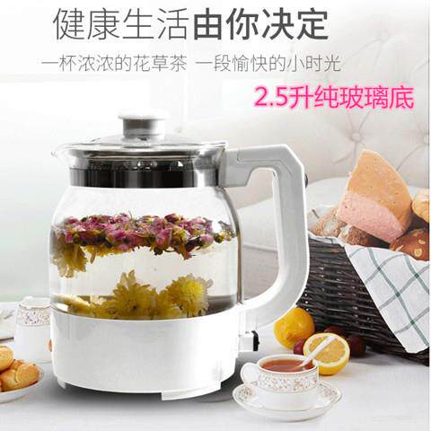 高档加厚全玻璃煮养煲生壶一体多功能茶电烧水煮式茶熬药汤银耳桦