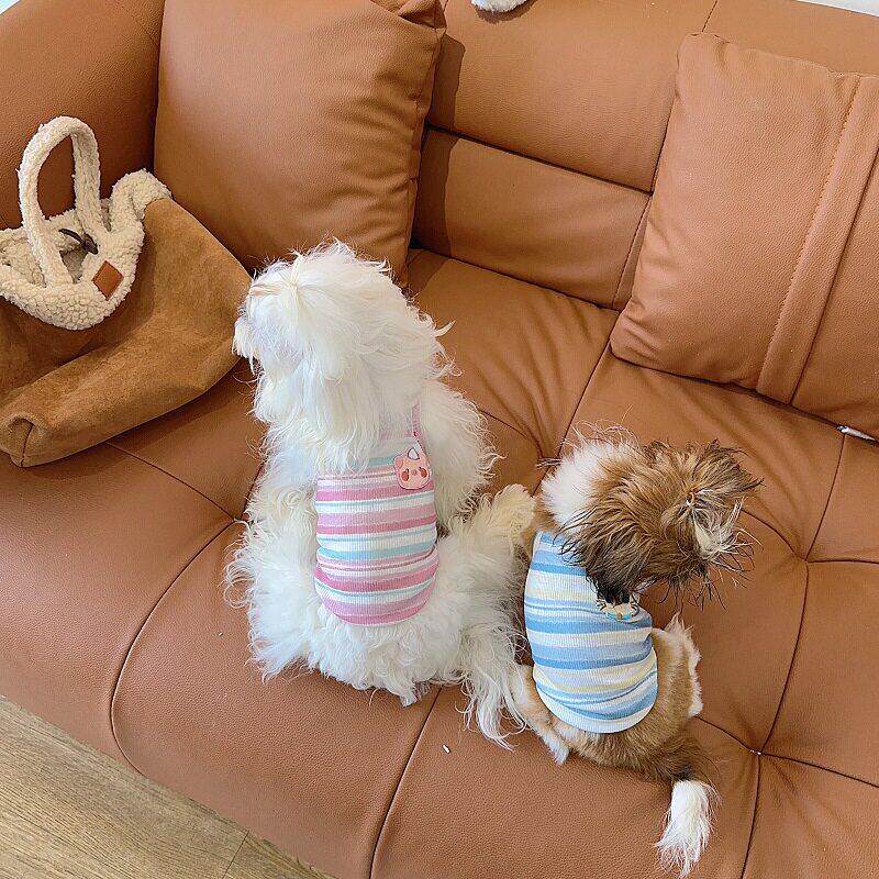 西施犬专用衣服超小体犬小狗狗吊带小背心夏天夏季夏装透气薄款