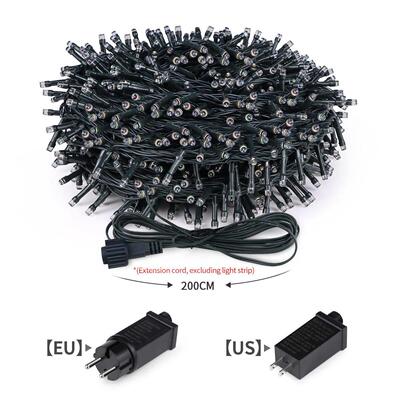 10M-100M LED Christmas Lights Outdoor LED String Garland Lig